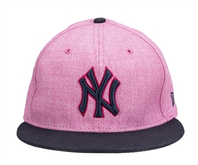 2018 Aaron Judge Game Used New York Yankees Mothers Day Cap Used on 5/13/2018 (Yankees-Steiner, MLB Authenticated & Fanatics)